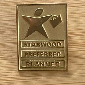 Starwood Preferred Planner Gold Pin